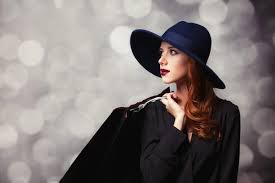 women holding a dress bag